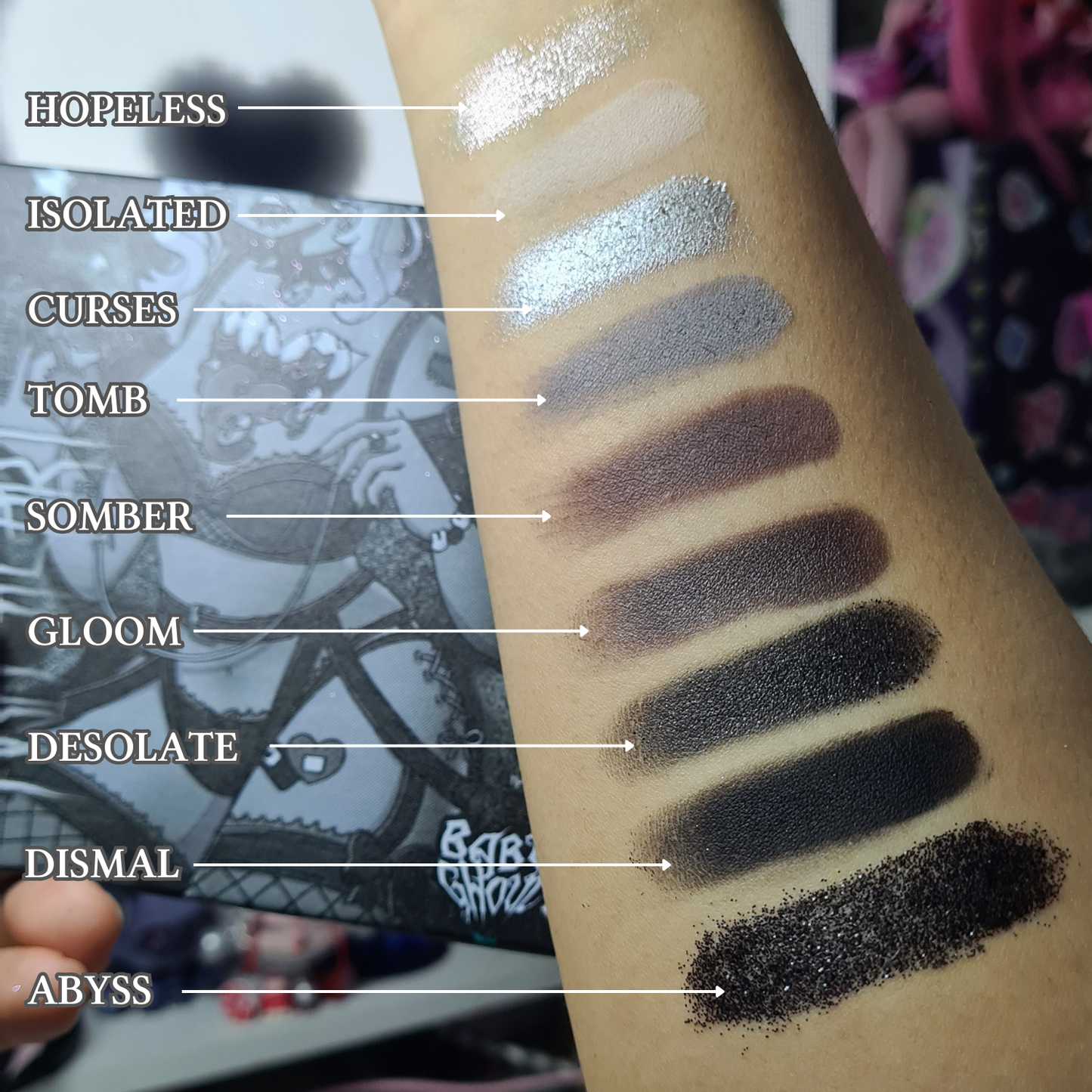Dark Heart Eyeshadow Palette