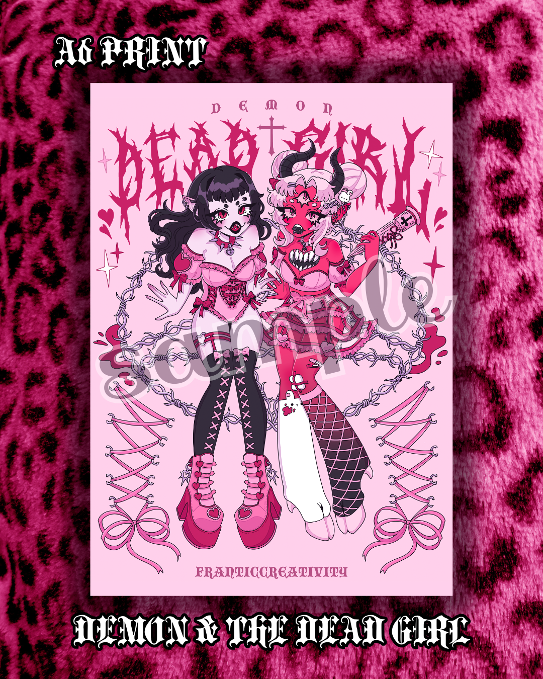 Demon & The Dead Girl Print