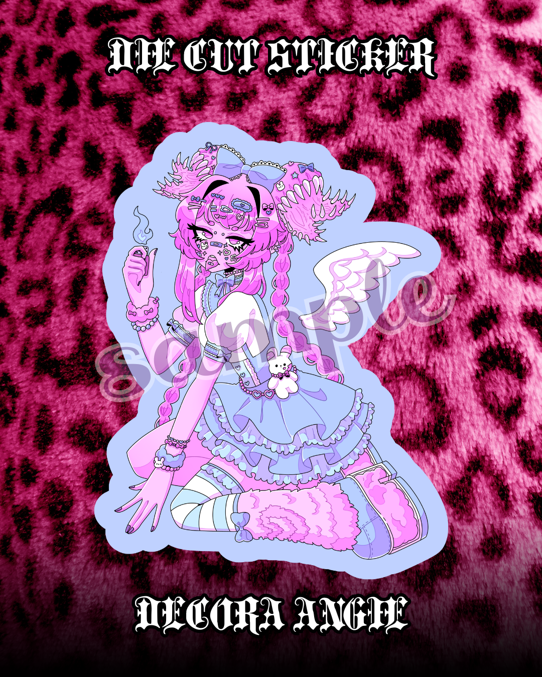Decora Angie Waterproof Diecut Sticker
