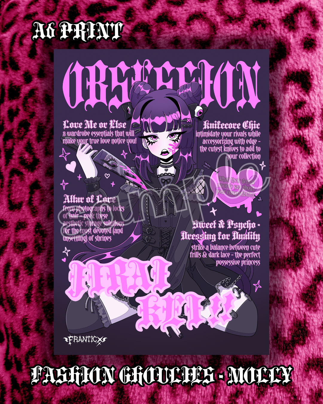 Fashion Ghoulies - Molly (Jirai Kei) Print