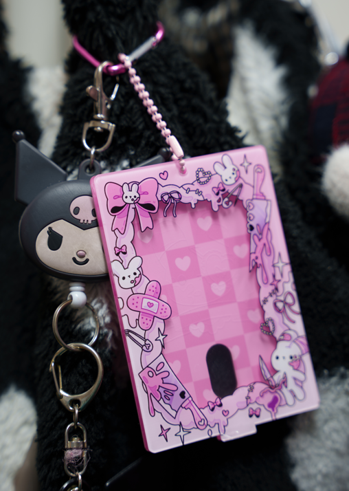 Stabbit Photocard Holder Keychain/Standee