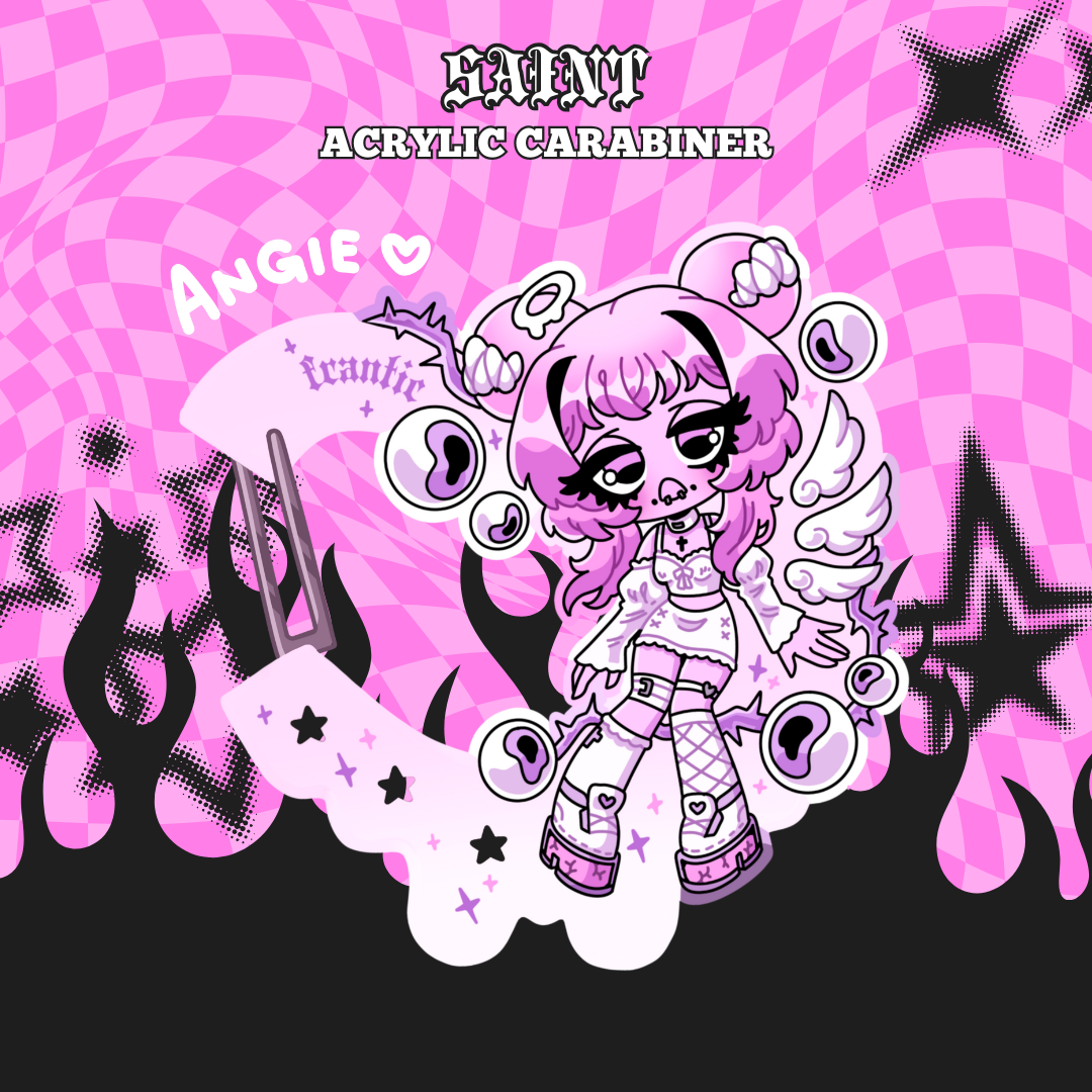 SAINT ACRYLIC CARABINER