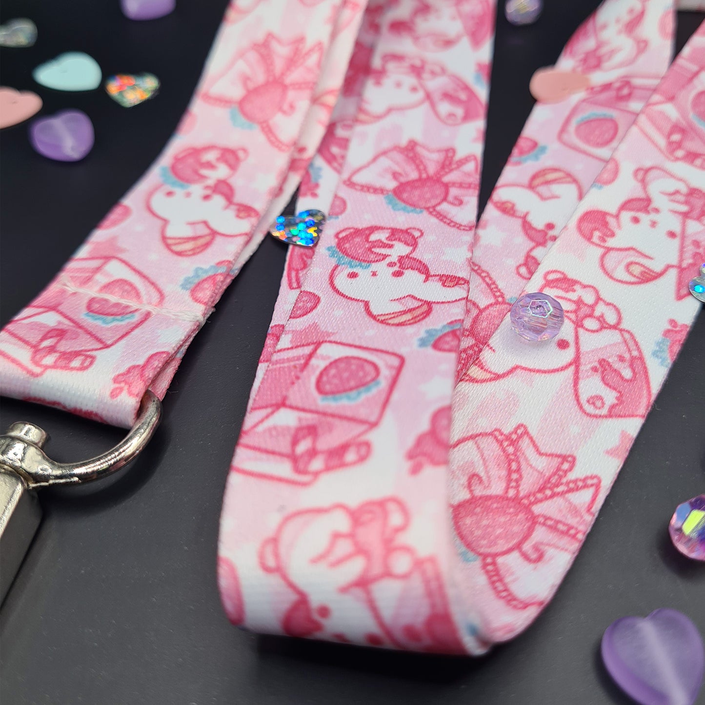 Strawberry Stabbit Lanyards