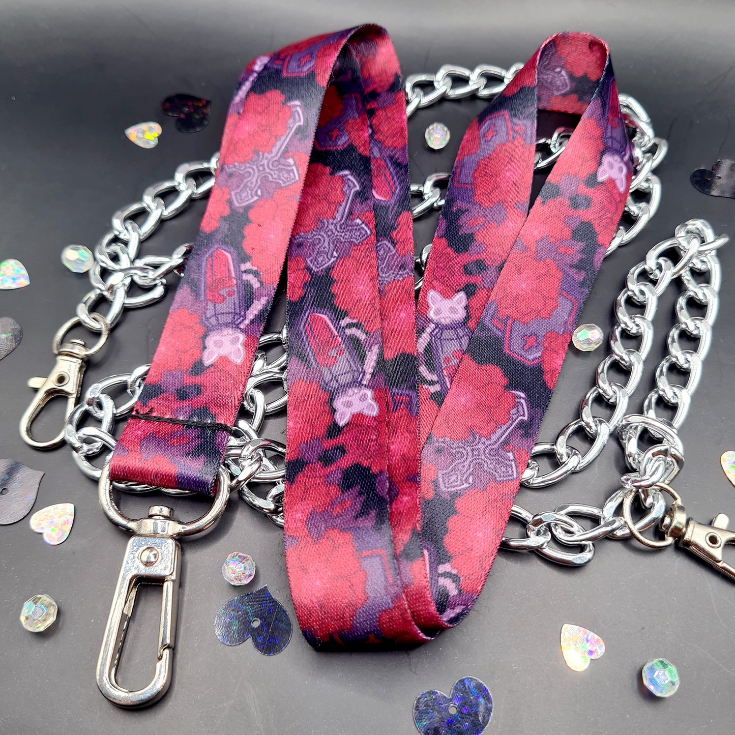 Vampire Roses Lanyard