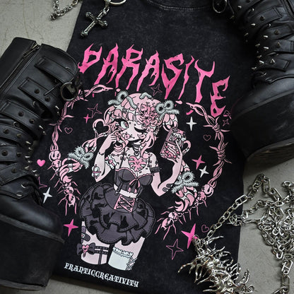 Parasite Acid Wash Tshirt