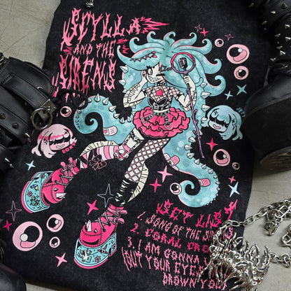 Scylla and The Sirens Band Tshirt (Hades 2 FANART)