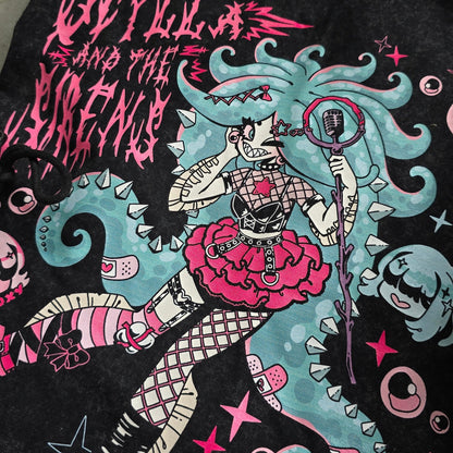 Scylla and The Sirens Band Tshirt (Hades 2 FANART)