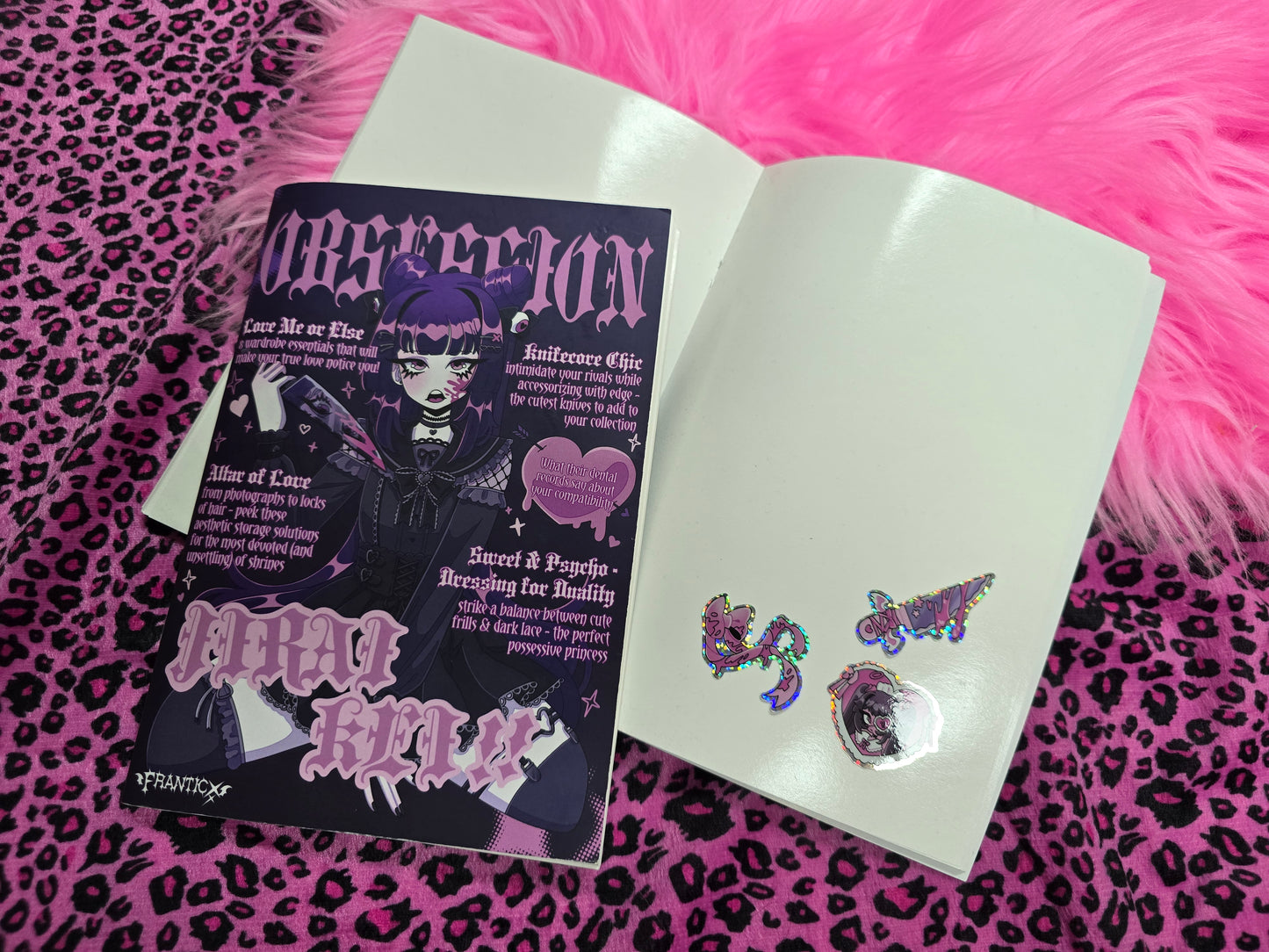 STICKER COLLECTION BOOK - OBSESSION