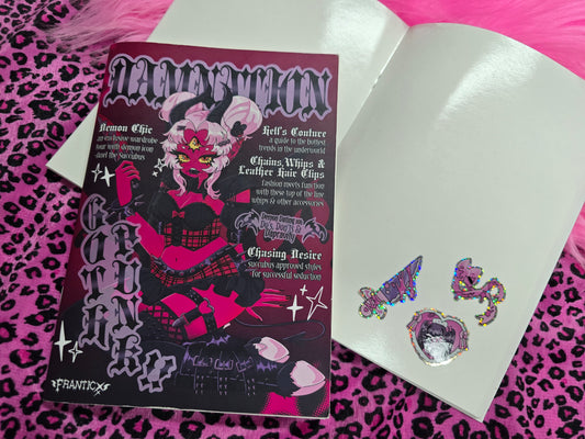 STICKER COLLECTION BOOK - DAMNATION