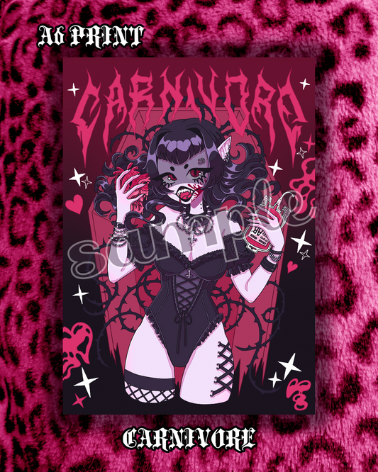 Carnivore Print
