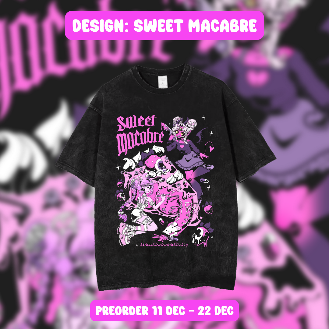 SWEET MACABRE ACID WASH (PREORDER)