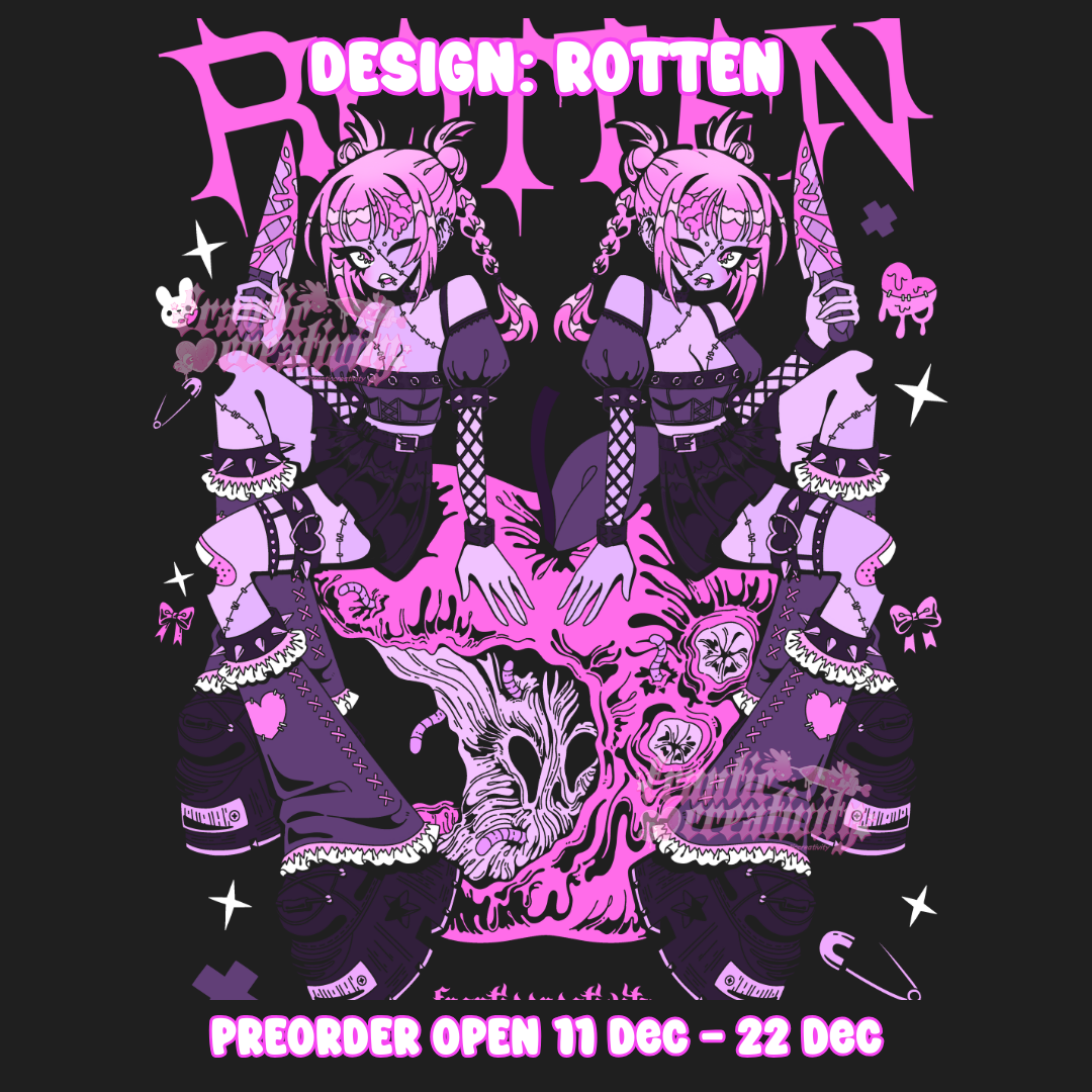 ROTTEN CROPPED TEE (PREORDER)