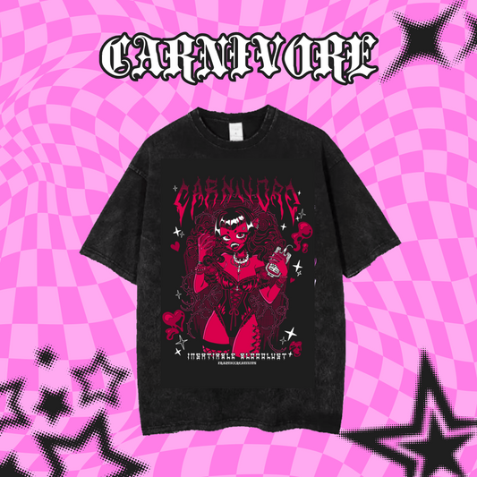 Carnivore Acid Wash Tee
