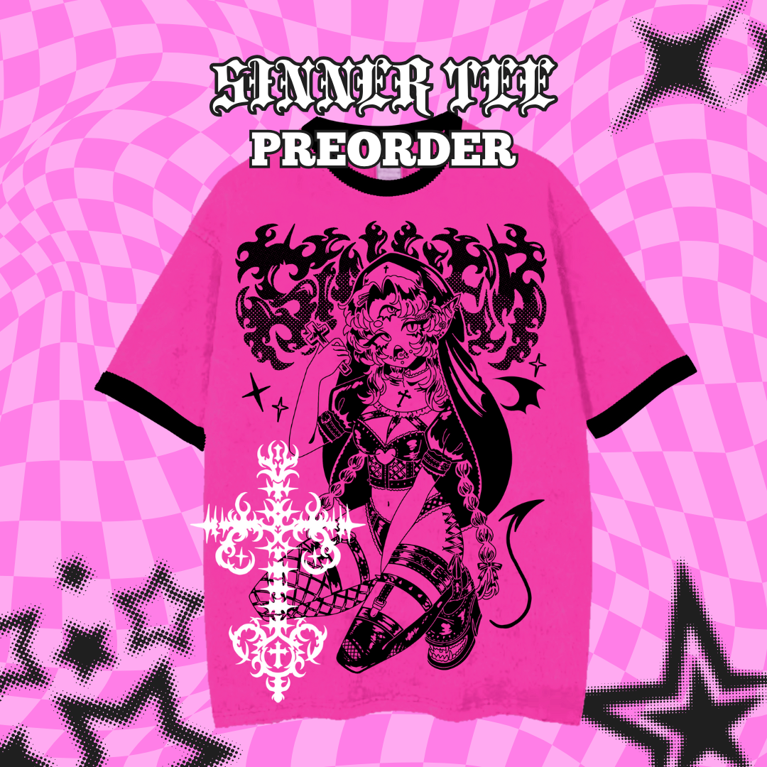 Sinner Tshirt (PREORDER)