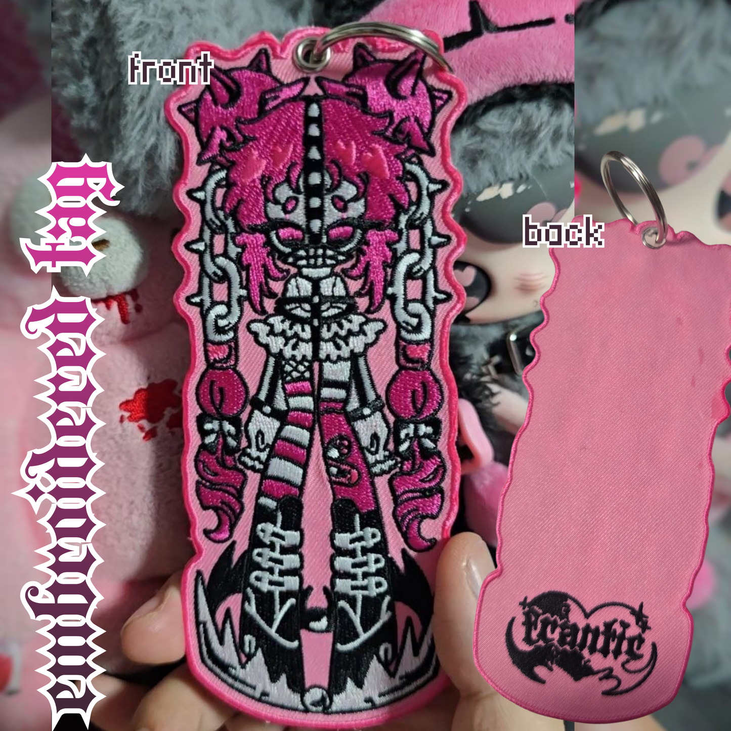 Razor Embroidered Tag