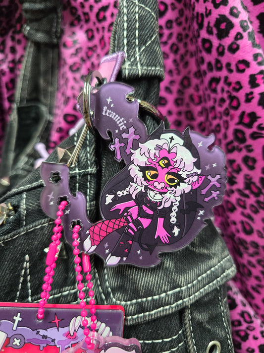 SINNER ACRYLIC CARABINER