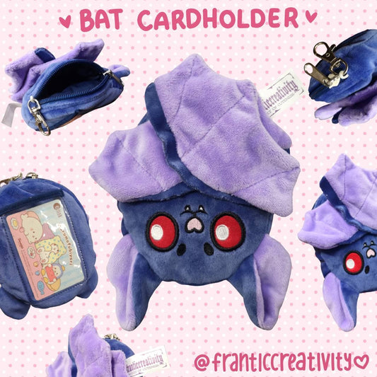 Bat Cardholder Plushie