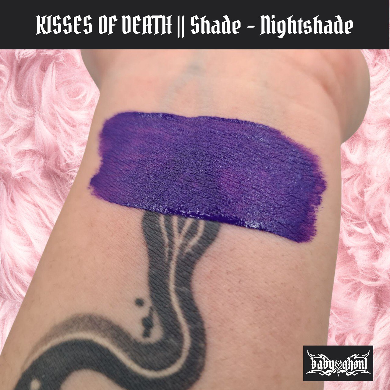 Kisses of Death Liquid Lipstick - Nightshade